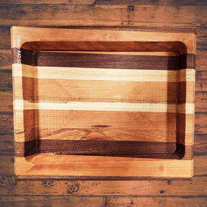 Charcuterie Tray with Multi Layered Woods