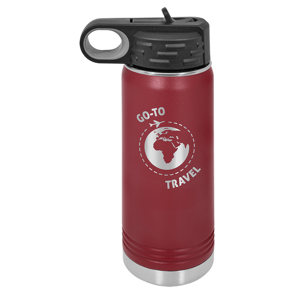 20 oz. Camel Water Bottle