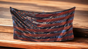3D Wavy Flag - 22x11 - Old Glory -Black and White - Gift