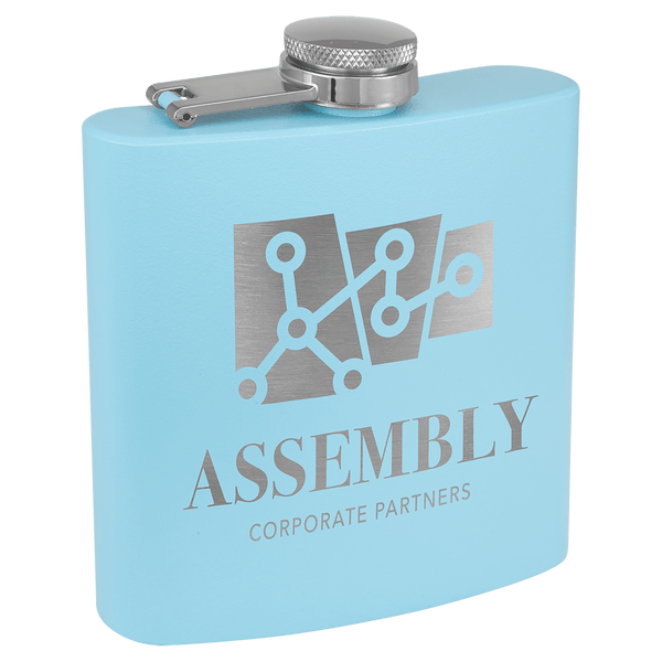 Laser Engraved Flask- Customizable