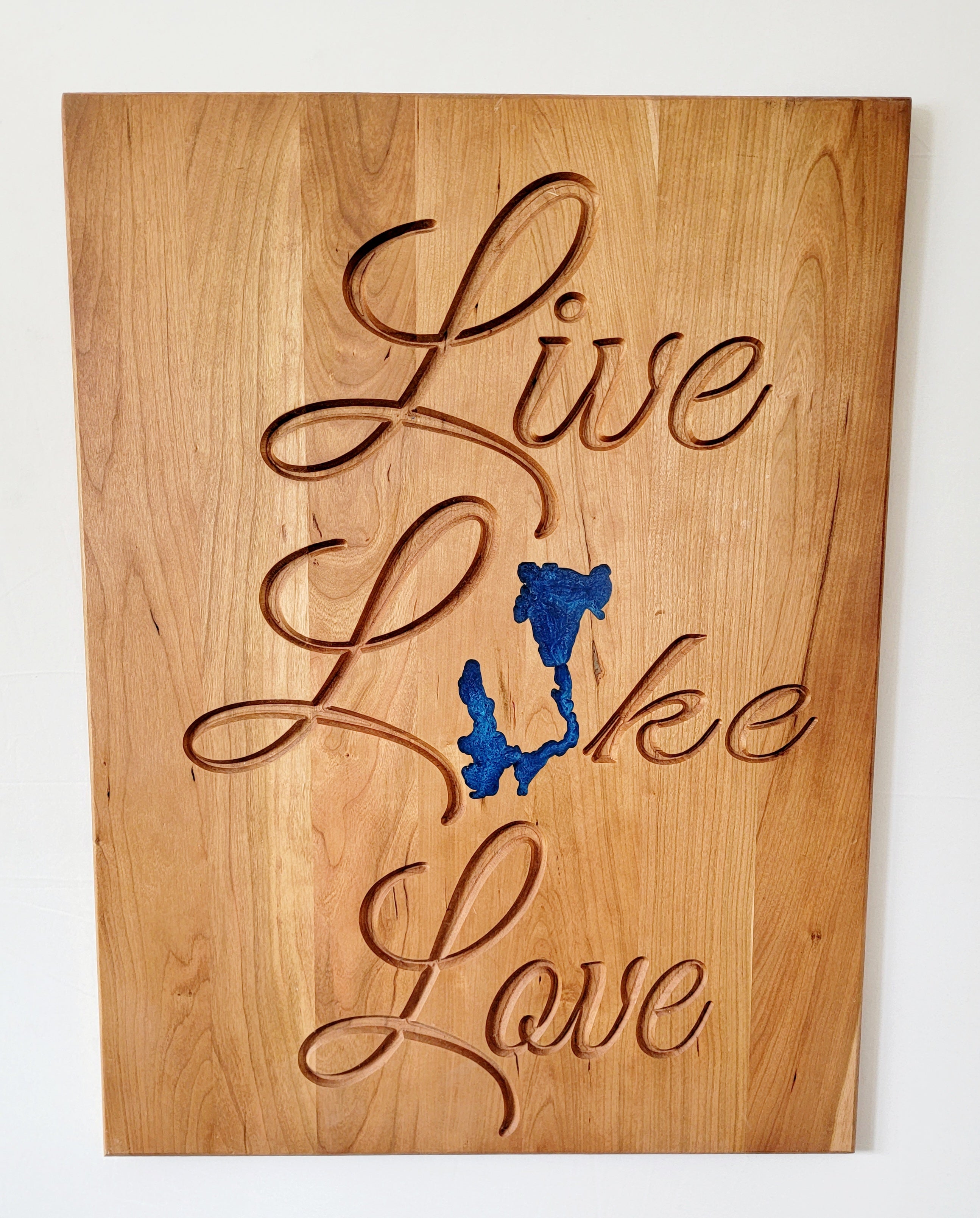 Live, Lake, Love- Okoboji Sign
