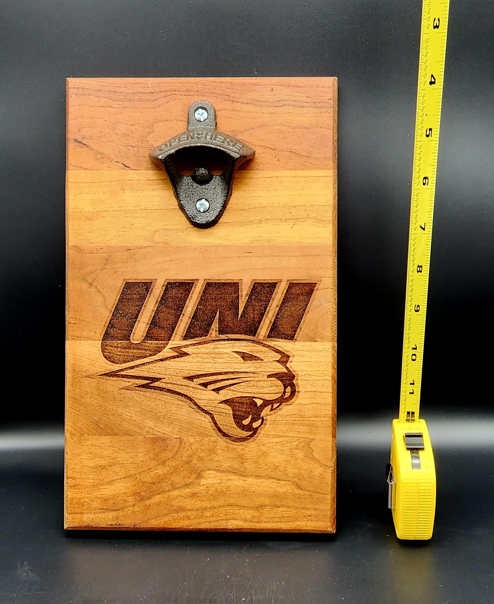 Show Your Panther Pride with Our University of Northern Iowa Bottle Opener - Perfect for Game Day or Any Day