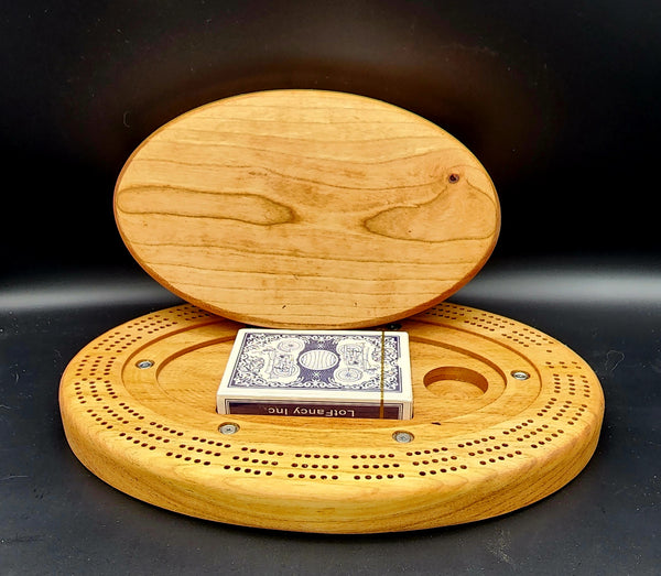 Customizable Cherry Cribbage Board