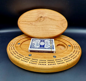 Customizable Cherry Cribbage Board