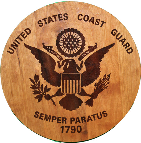 Laser Cut Coast Guard Shield