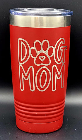 Dog Mom Polar Camel 20 Ounce Tumbler