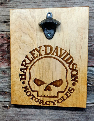 Harley Davidson "Skull" Bottle Opener