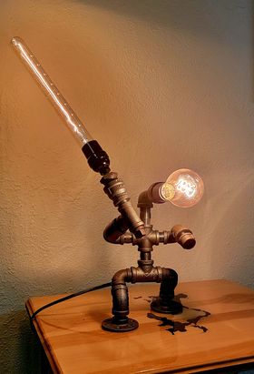 Steam Punk Lamp - Jedi