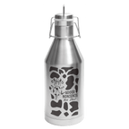 Polar Camel 64 oz. Steel Vacuum Insulated Growler with Swing-Top Lid