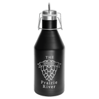 Polar Camel 64 oz. Steel Vacuum Insulated Growler with Swing-Top Lid