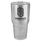 Polar Camel 30 oz. Ringneck Vacuum Insulated Tumbler w/Clear Lid