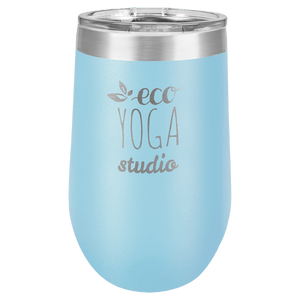 Polar Camel 16 oz. Vacuum Insulated Stemless Wine Tumbler w/Lid