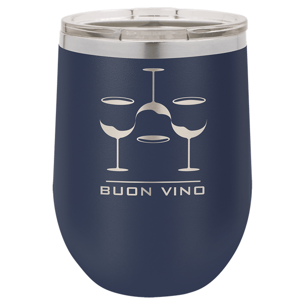 Polar Camel 12 oz. Vacuum Insulated Stemless Wine Tumbler w/Lid