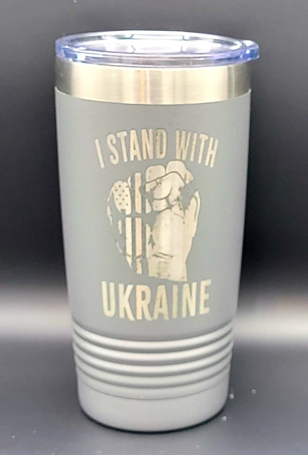 I Stand With Ukraine- Polar Camel 20 Ounce Tumbler
