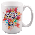15 oz. White Sublimatable Ceramic Mug