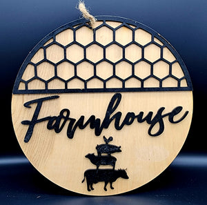 Farmhouse Door Sign