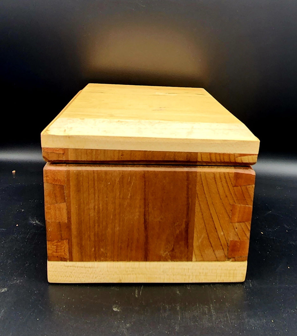 Maple and Cherry Keepsake Box