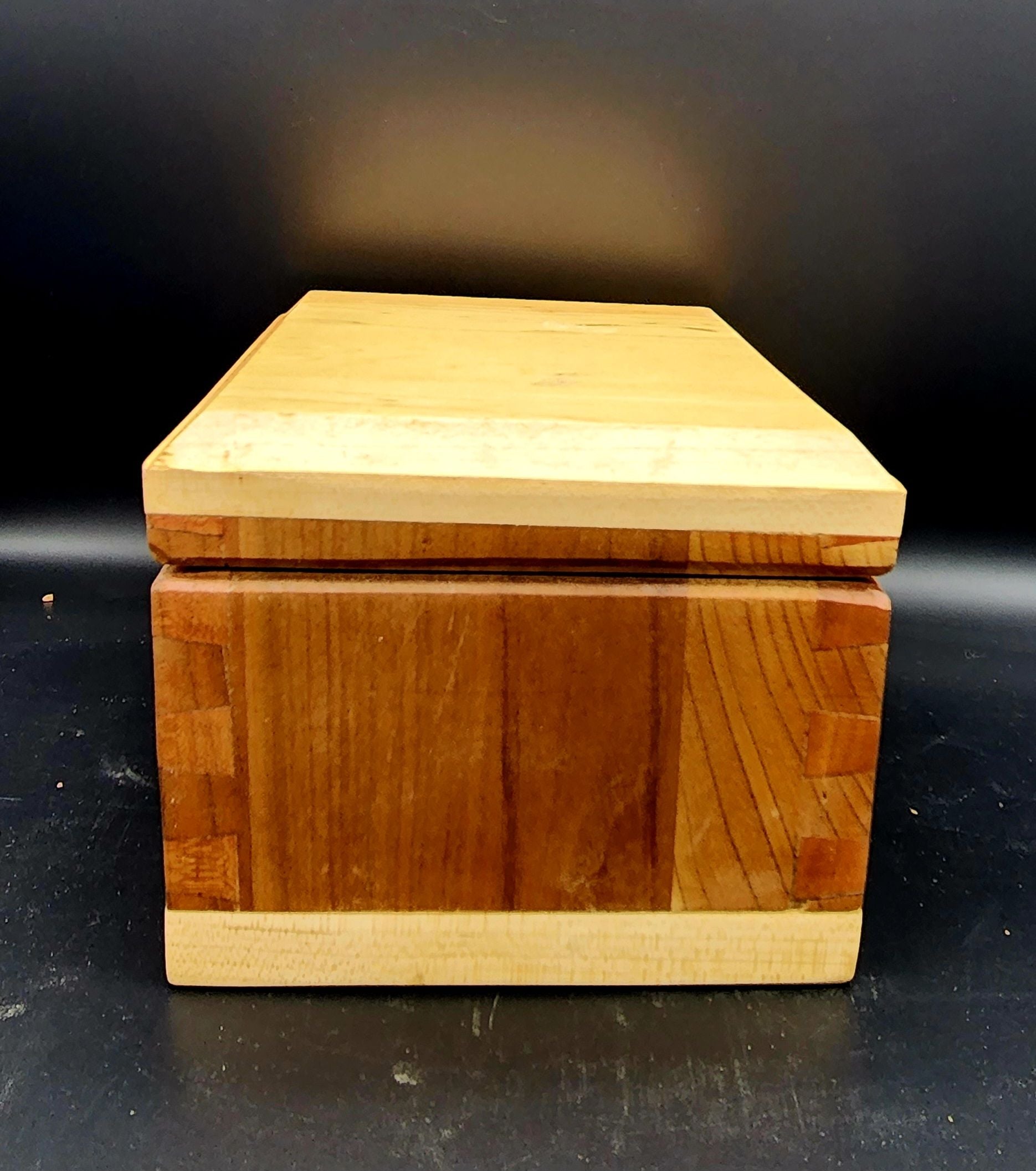 Maple and Cherry Keepsake Box