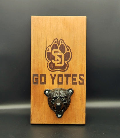 University of South Dakota Bottle Opener